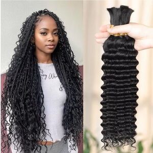 Luxurious Black Curly Hair Extensions